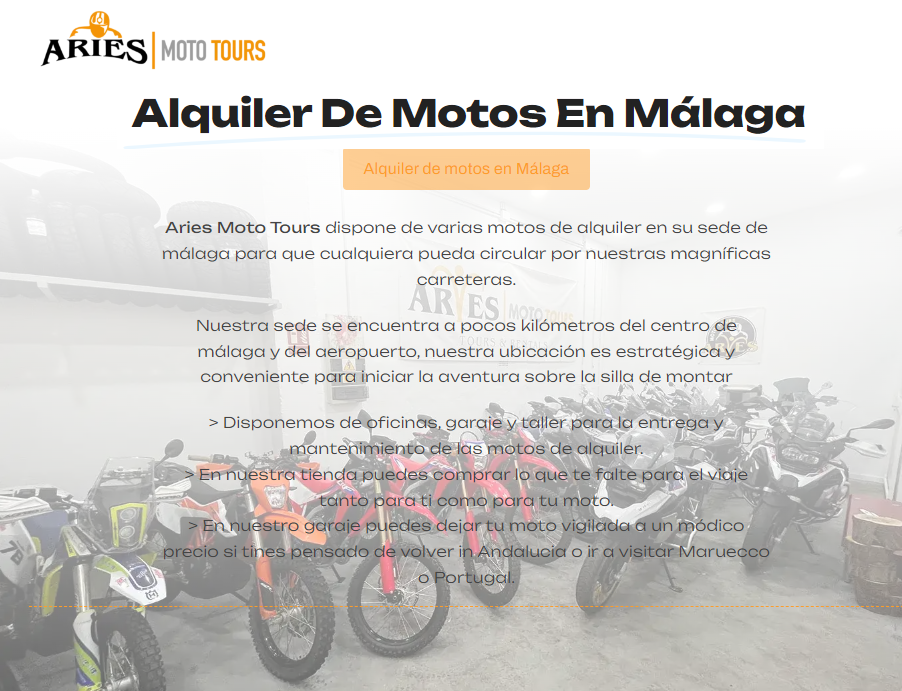 moto de alquiler